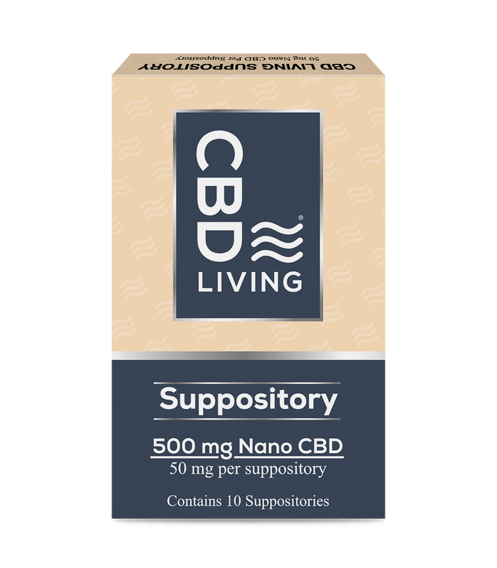 a box of cbd suppository