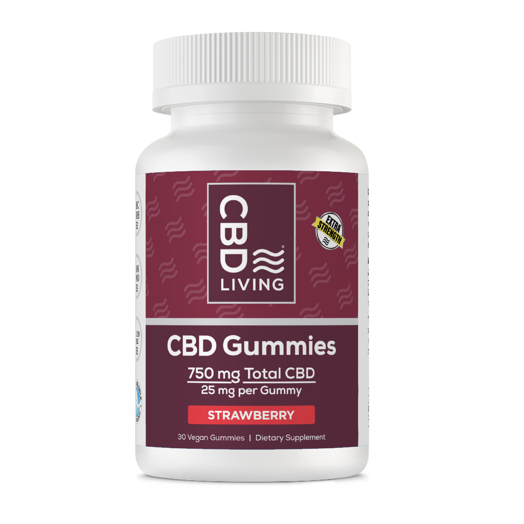 CBD Gummies Strawberry 750mg