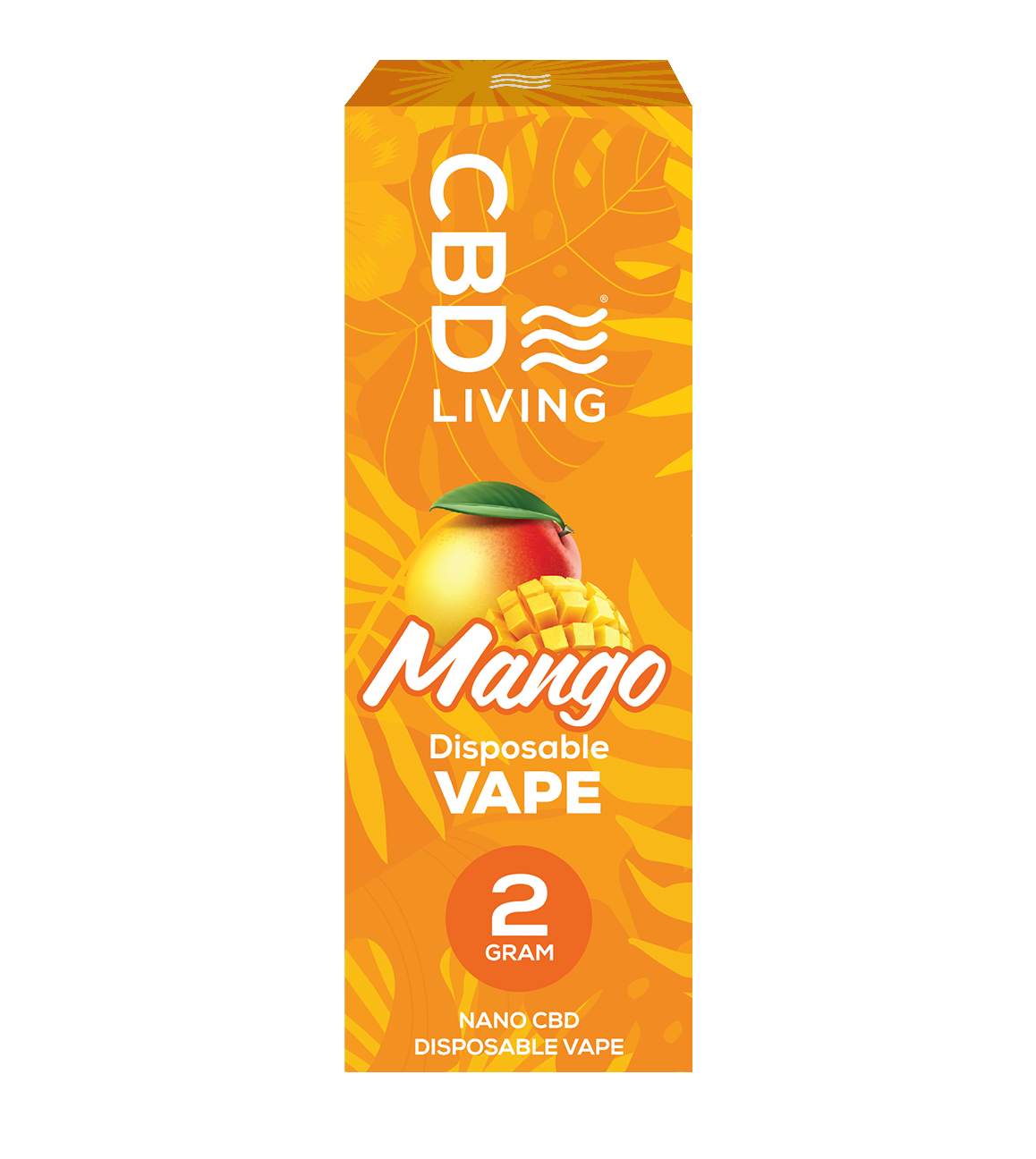 CBD Vape Mango Disposable 2 Gram