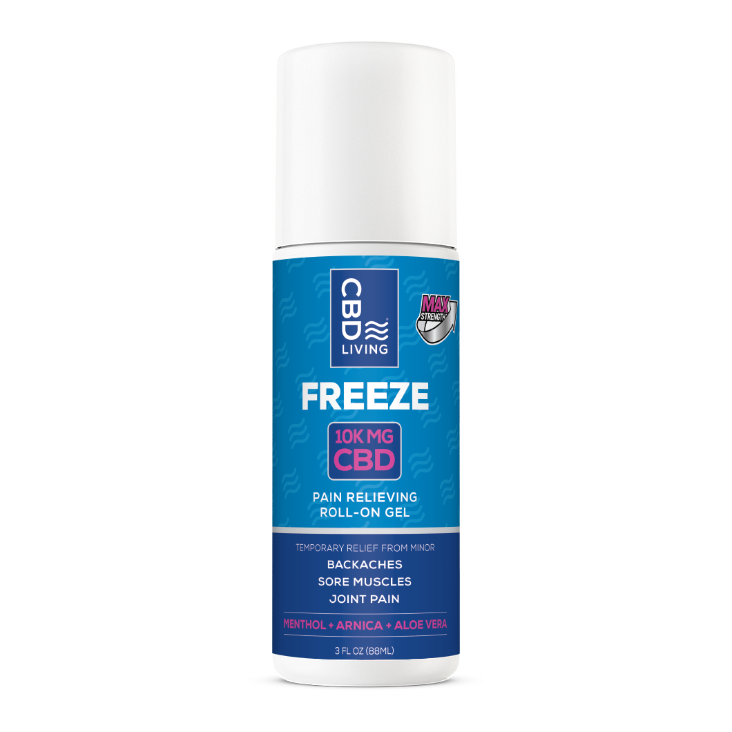 CBD Roll-On Freeze 10,000mg - Cooling Relief for Muscles & Joints CBD Roll-On Freeze 10,000mg - Cooling Relief for Muscles & Joints