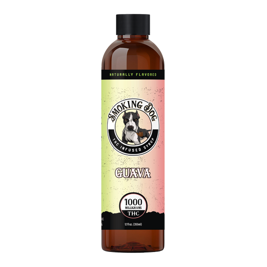 Smoking Dog THC Syrup Guava - 1000mg