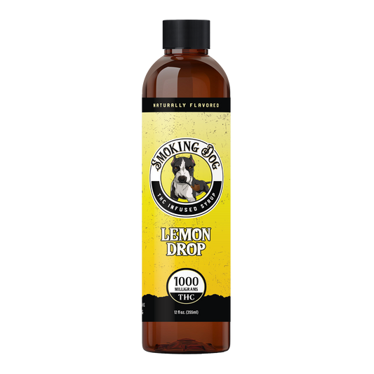 Smoking Dog THC Syrup Lemon Drop - 1000mg