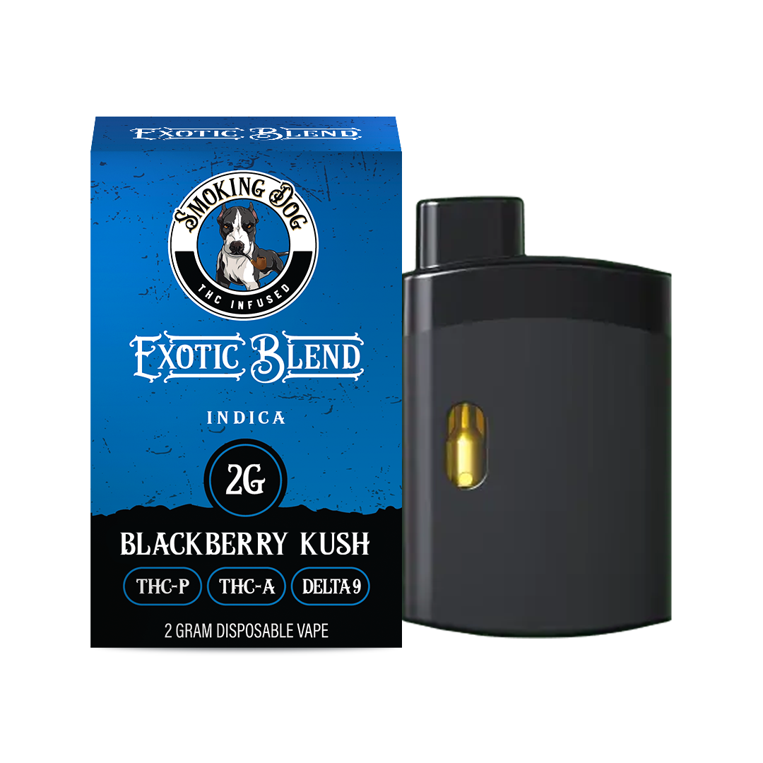 THC Vape Exotic Blend Blackberry Kush