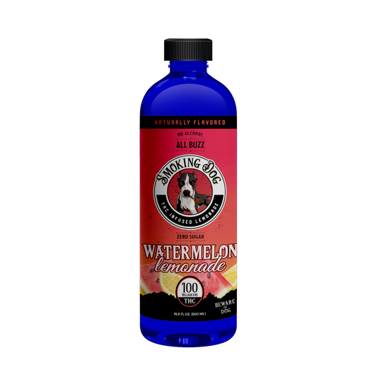 Smoking Dog THC Watermelon Lemonade 100mg