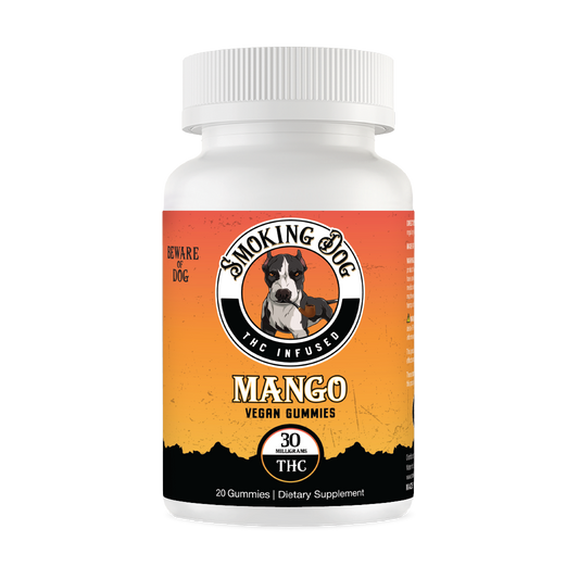 Smoking Dog THC Gummies Mango