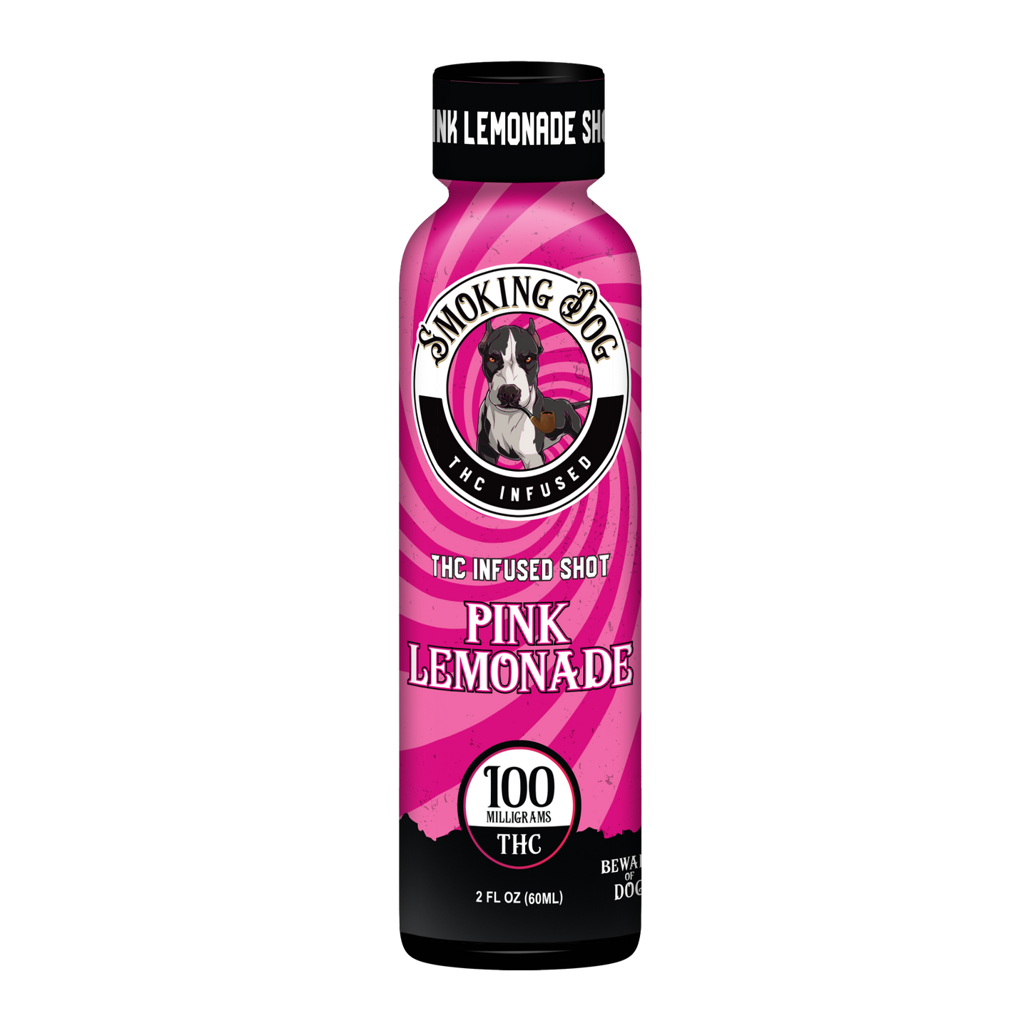 Smoking Dog THC Shot Pink Lemonade 100mg