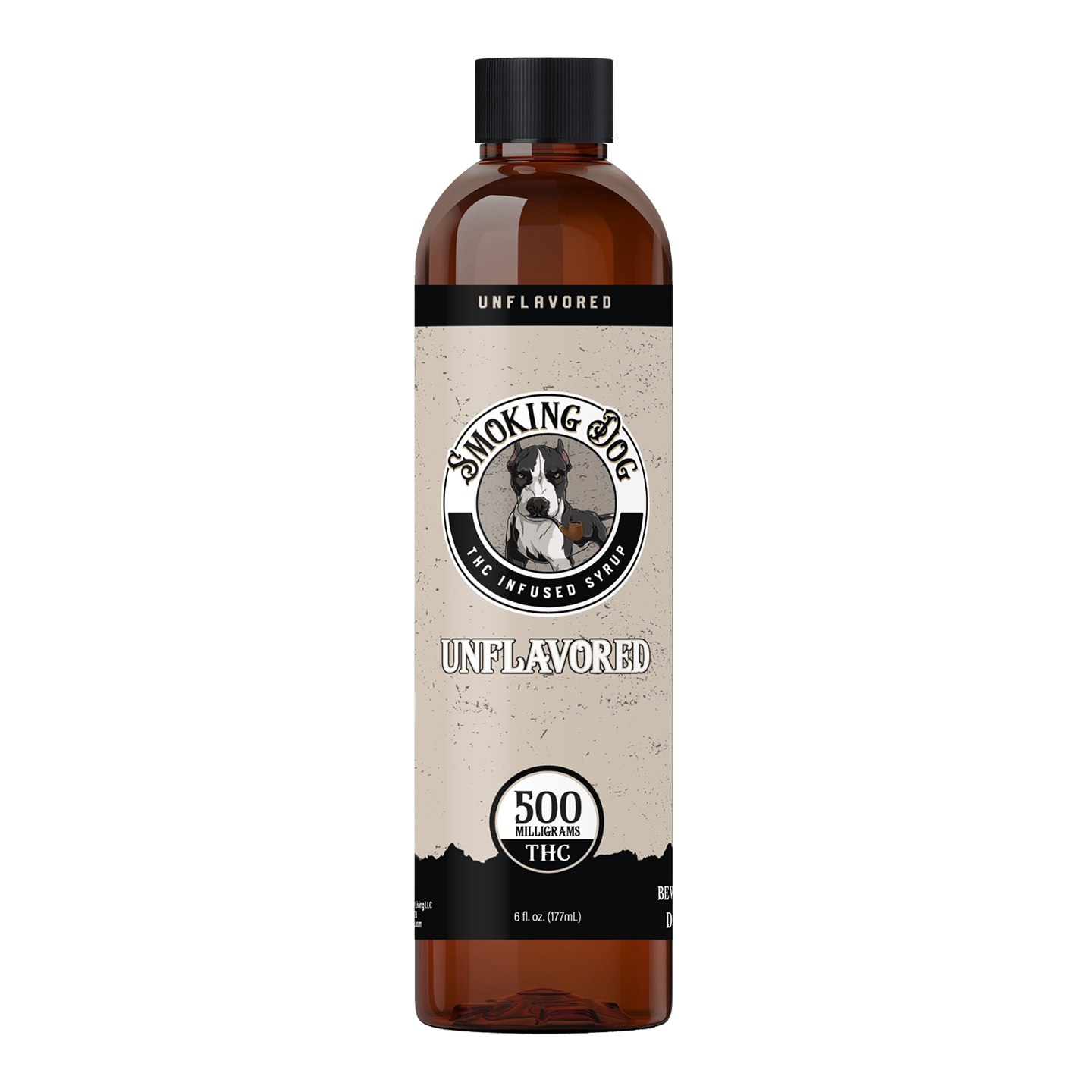 Smoking Dog THC Syrup Unflavored - 500mg