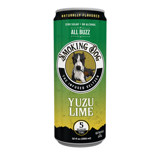 Smoking Dog THC Yuzu Lime Seltzer 5mg