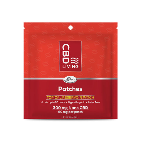 CBD Patch 60 mg 5 Pack   - CBD Living
