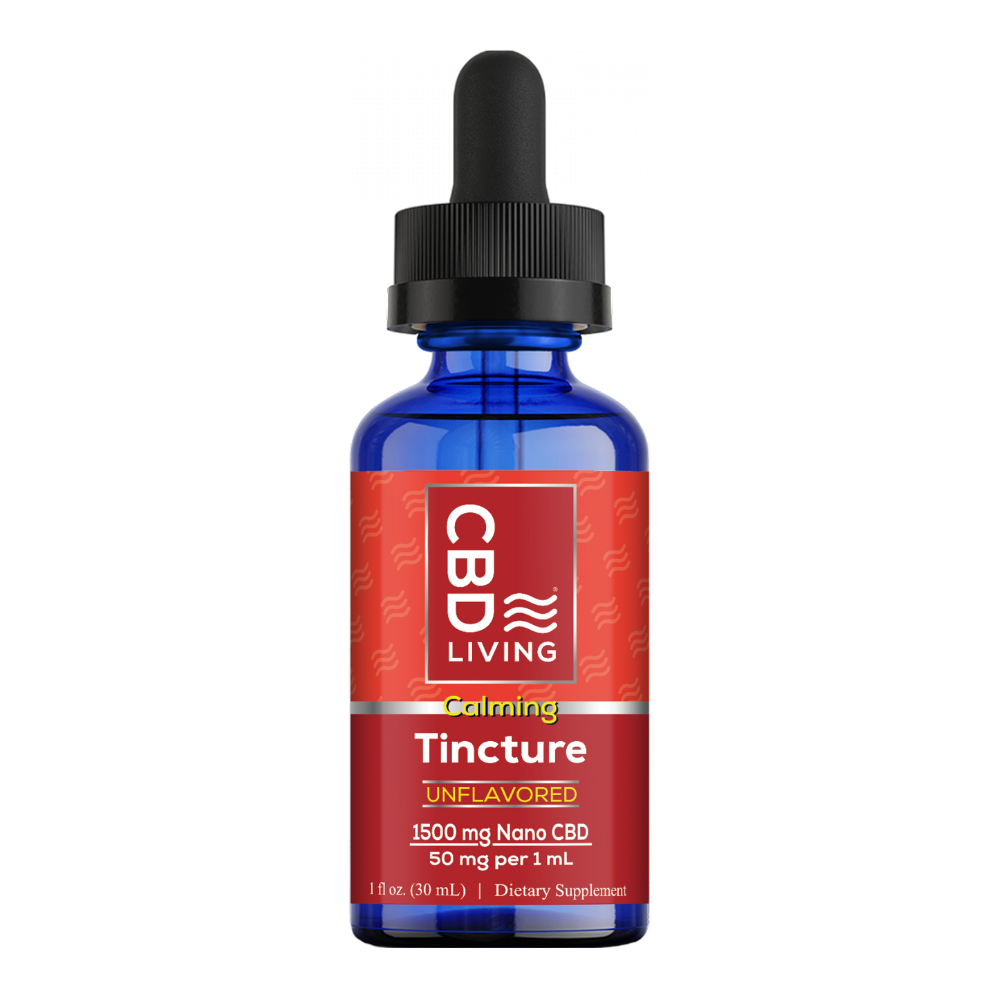 CBD Living Tincture Unflavord - 1500 Mg Nano CBD