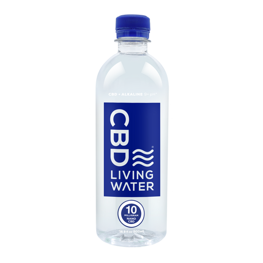 CBD Living Water bottle