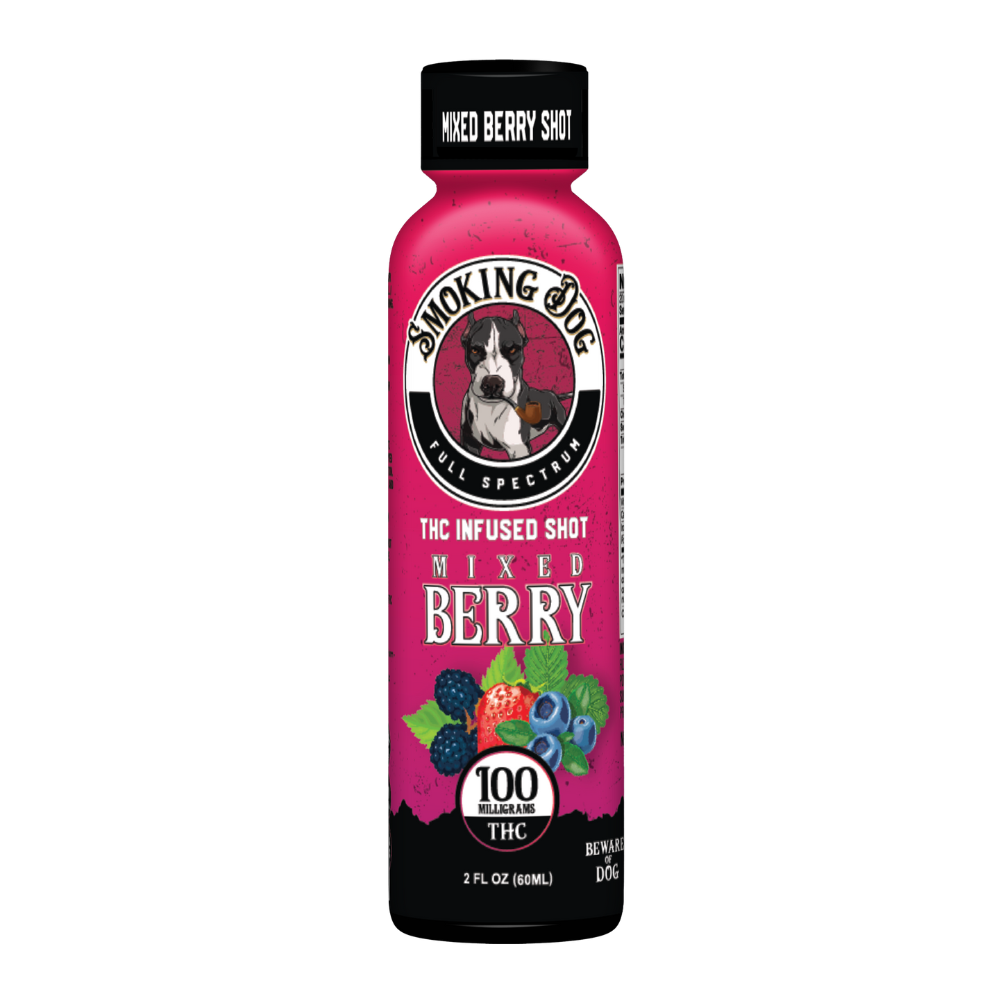 Smoking Dog Mixed Berry THC Shot 100mg