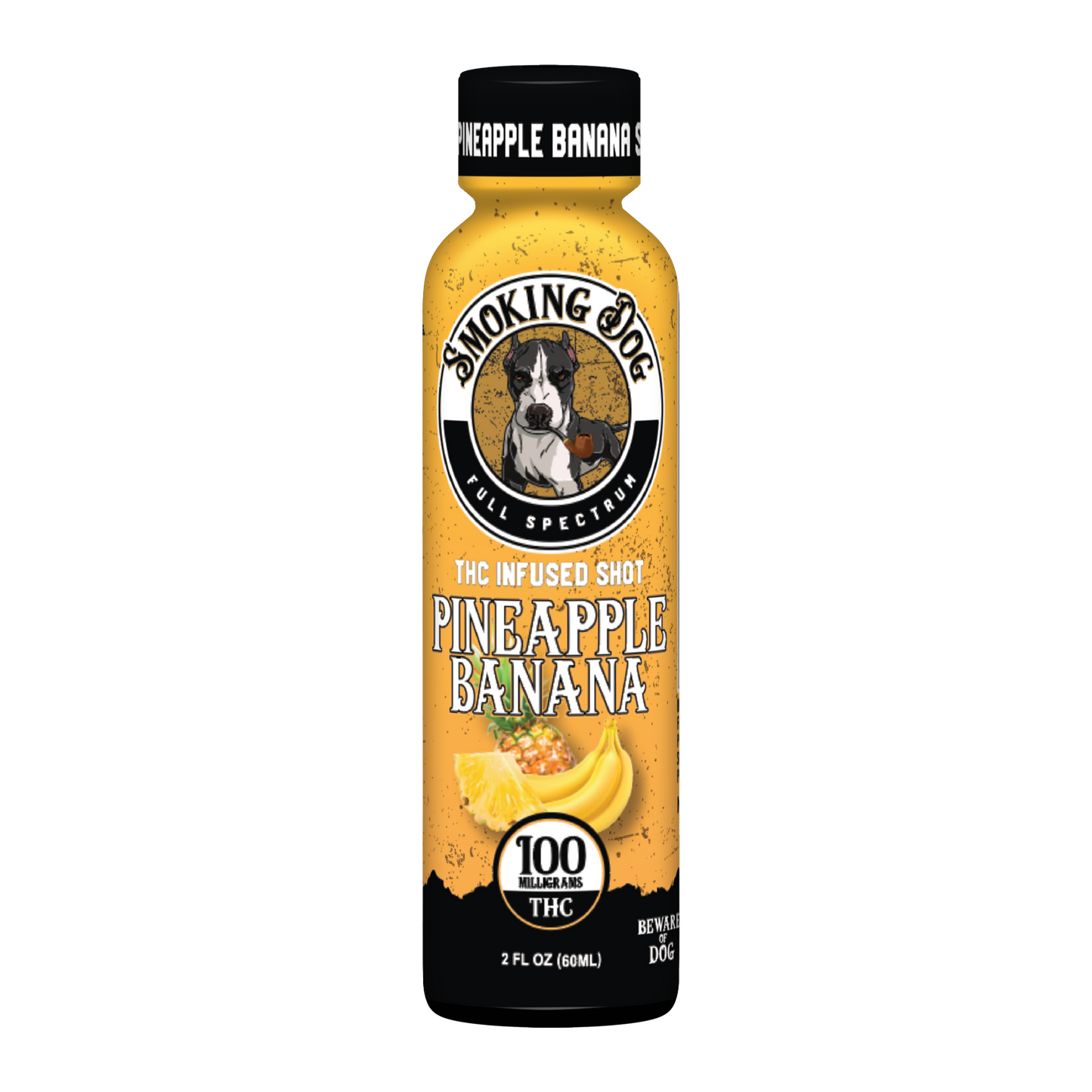 Smoking Dog Pineapple Banana THC Shot 100mg