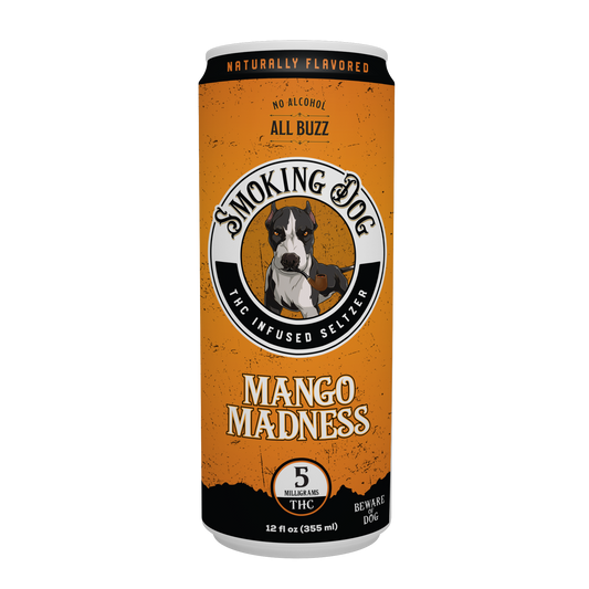Smoking Dog THC Mango Madness Seltzer 5mg