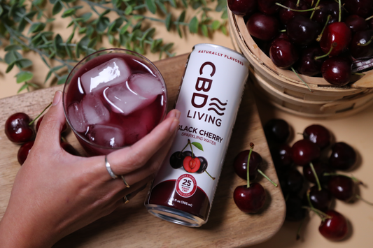 CBD infused sparkling water