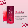 CBD Sparkling Water Black Cherry - 12 pack