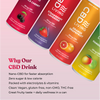 CBD Sparkling Water Black Cherry - 12 pack
