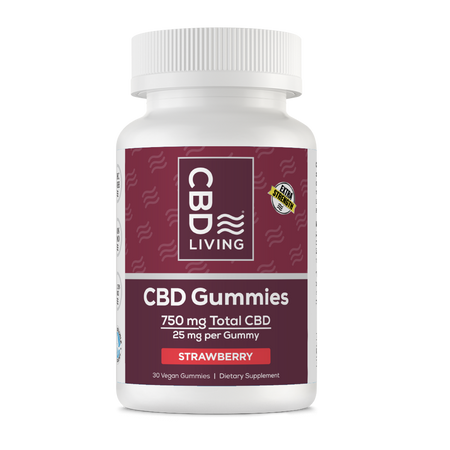 CBD Living Vegan Gummies | 750 MG Nano CBD