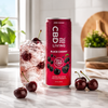 CBD Sparkling Water Black Cherry - 12 pack