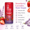 CBD Sparkling Water Strawberry Lavender - 12 pack