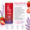 CBD Sparkling Water Strawberry Lavender - 12 pack