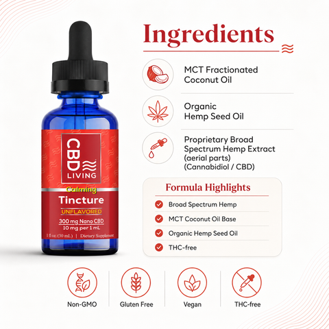 CBD Oil Tincture - 300mg