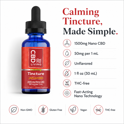 CBD Oil Tincture - 1500mg