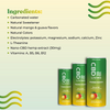 CBD Sparkling Water Mango Guava - 12 pack