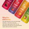 CBD Sparkling Water Orange Grapefruit - 12 pack