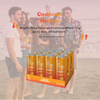 CBD Sparkling Water Orange Grapefruit - 12 pack