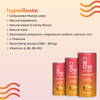 CBD Sparkling Water Peach Honey - 12 pack