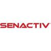 a red text on a black background