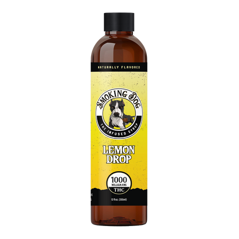 Smoking Dog THC Syrup Lemon Drop - 1000mg