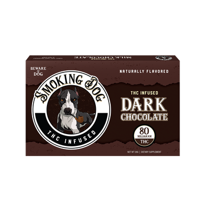 Smoking Dog THC Chocolate Bar 80mg