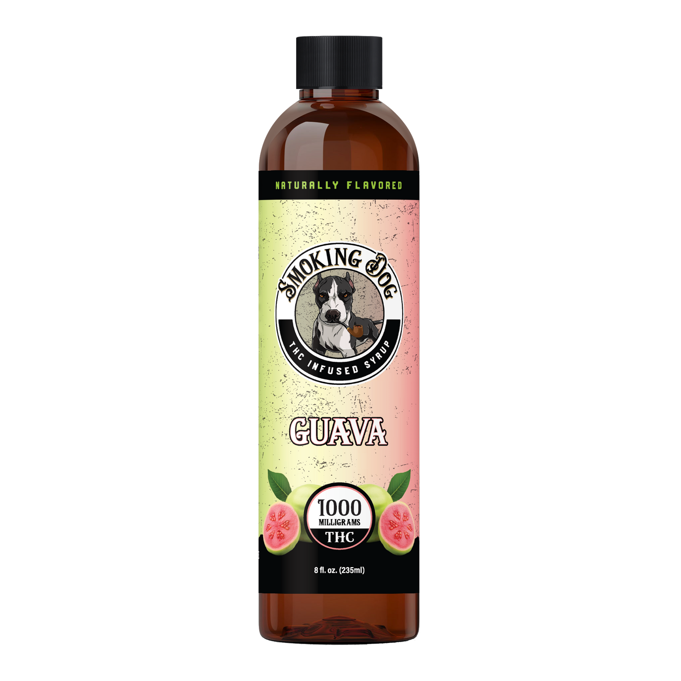 Smoking Dog THC Syrup Raspberry Lemonade - 1000mg