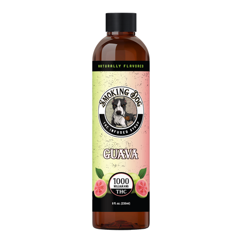 Smoking Dog THC Syrup Guava - 1000mg