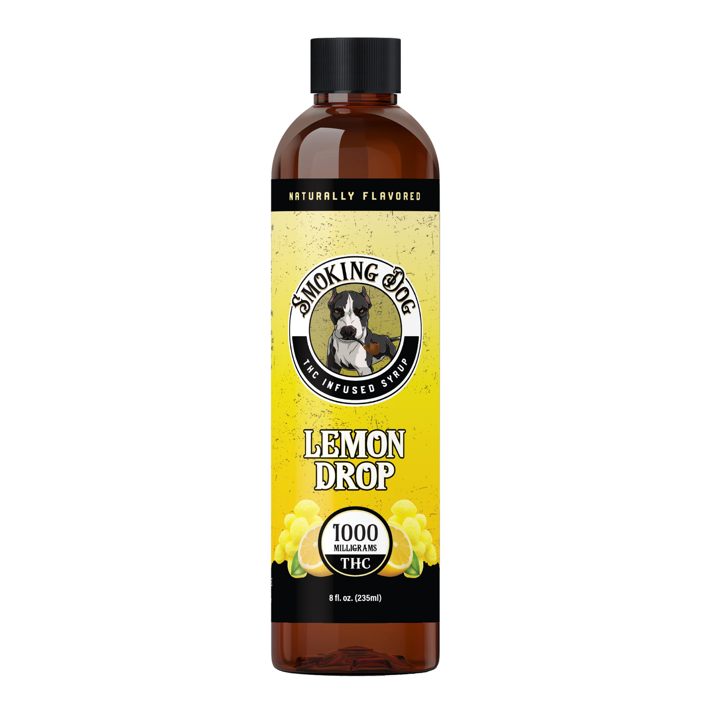 Smoking Dog THC Syrup Raspberry Lemonade - 1000mg