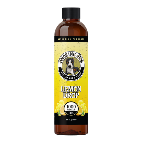 Smoking Dog THC Syrup Lemon Drop - 1000mg