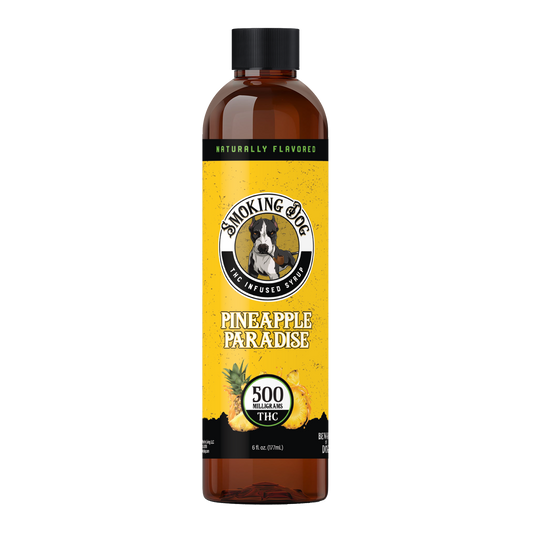 Smoking Dog THC Syrup Pineapple Paradise - 500mg