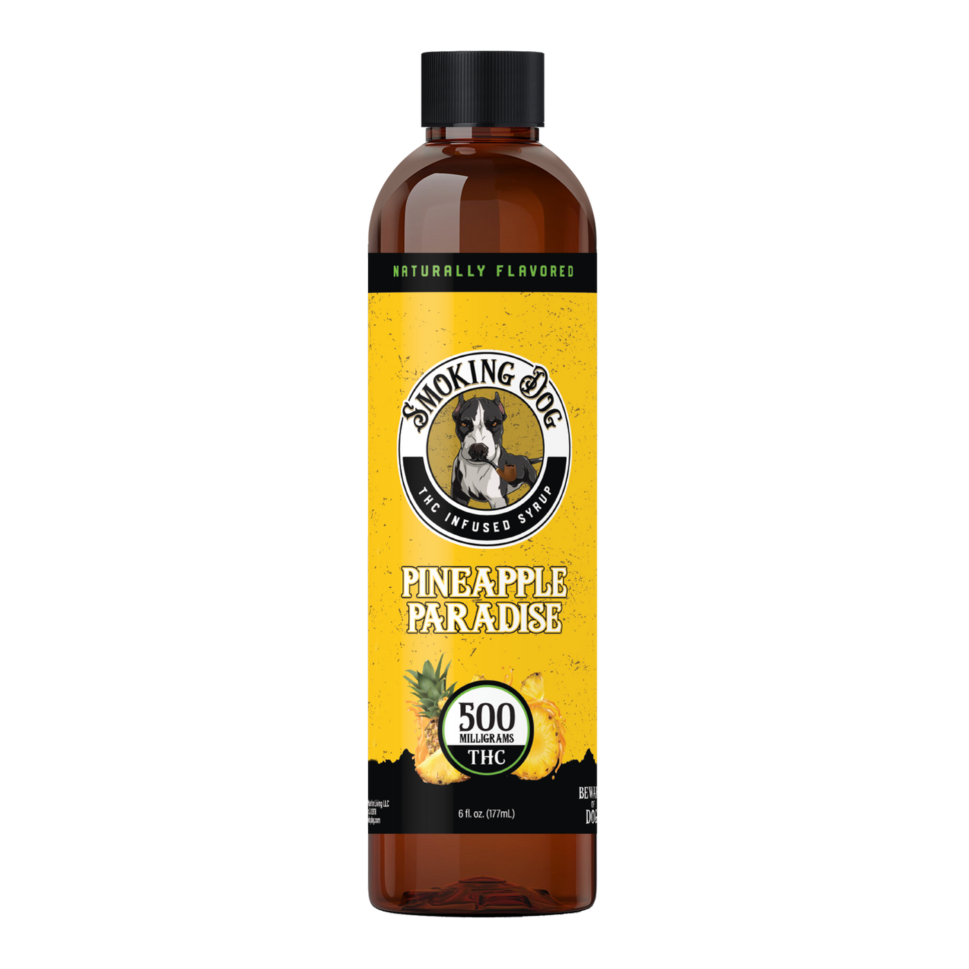 Smoking Dog THC Syrup Pineapple Paradise - 500mg