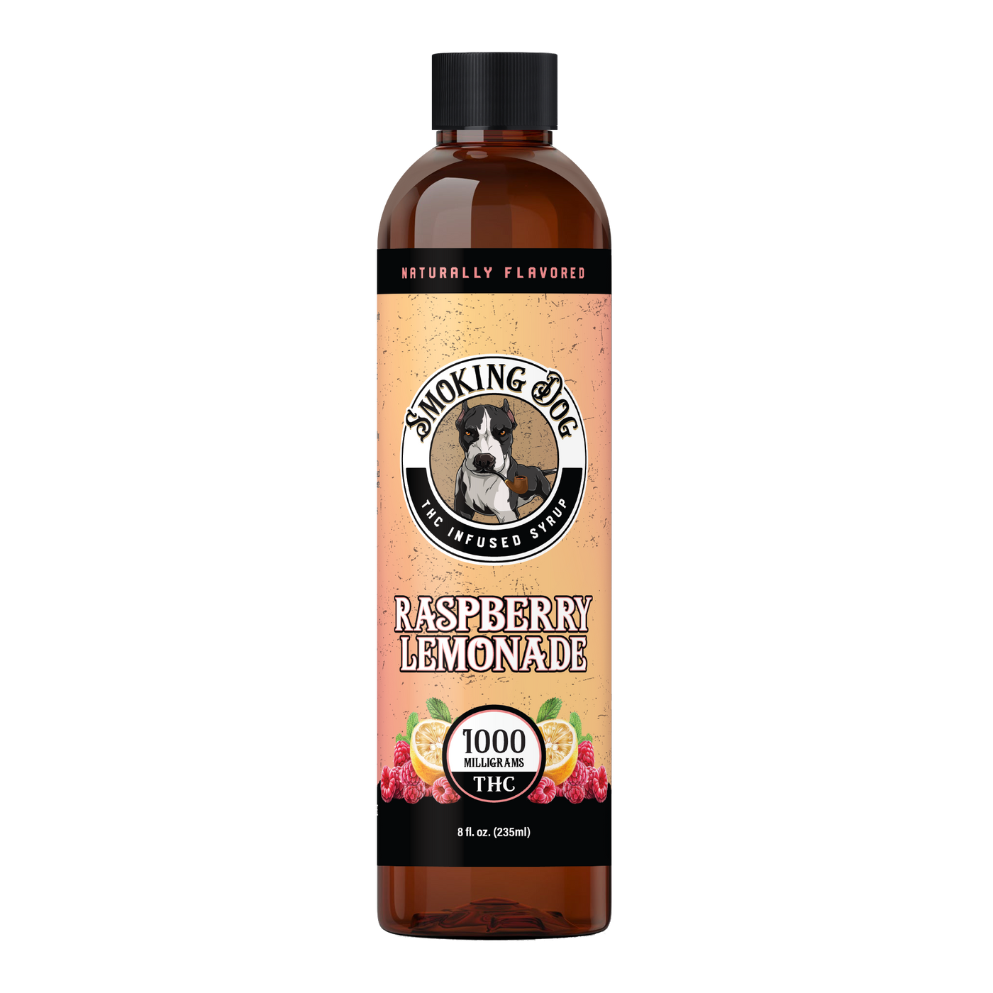 Smoking Dog THC Syrup Raspberry Lemonade - 1000mg