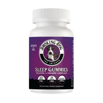 Smoking Dog Sleep Gummy old style