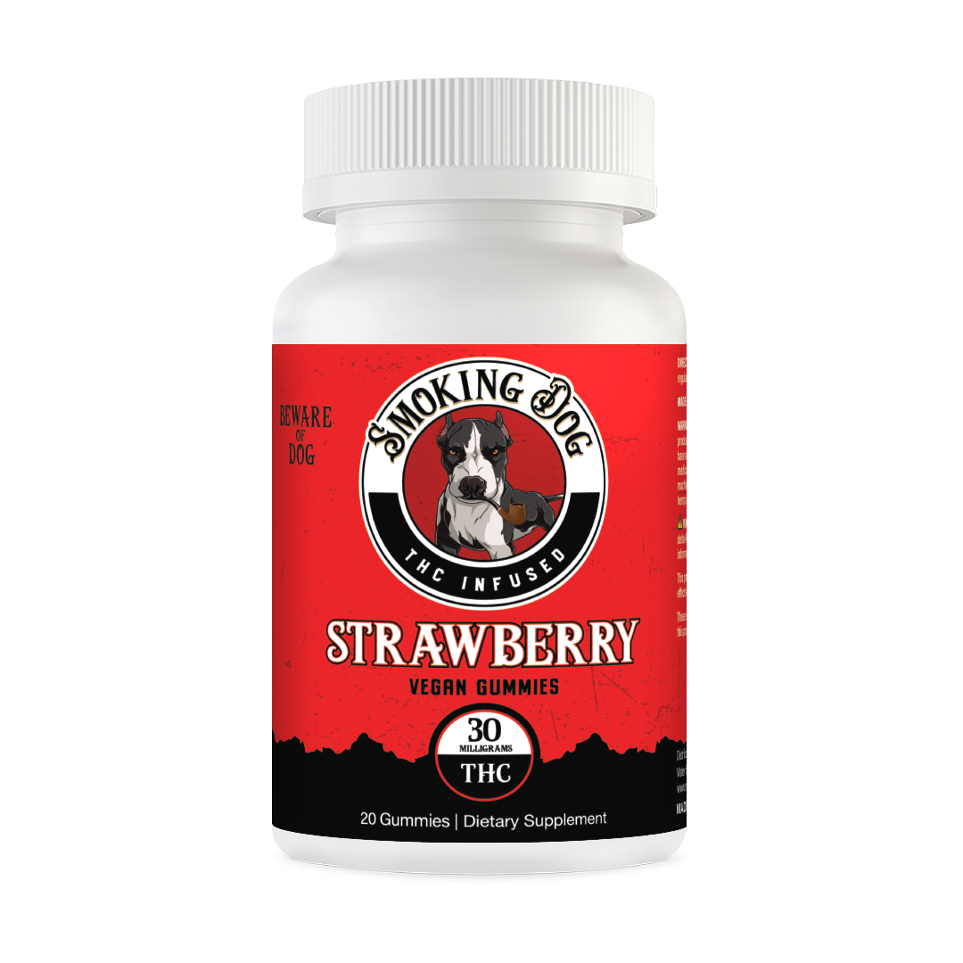 Smoking Dog THC Gummies Strawberry