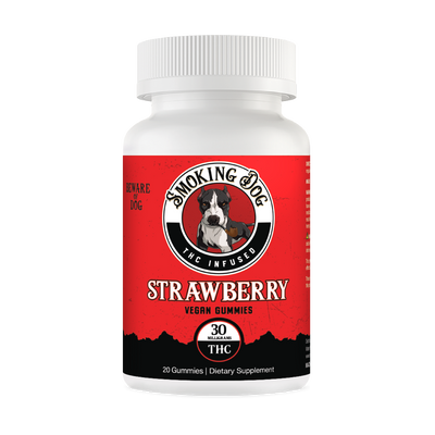 Smoking Dog THC Gummies Strawberry