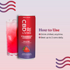 CBD Sparkling Water Strawberry Lavender - 12 pack