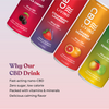 CBD Sparkling Water Strawberry Lavender - 12 pack