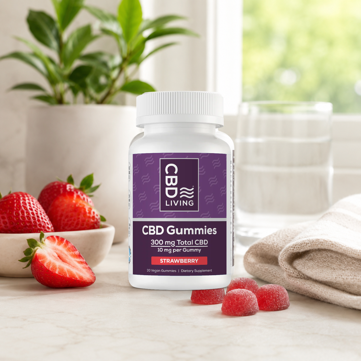 CBD Gummies Strawberry 300mg