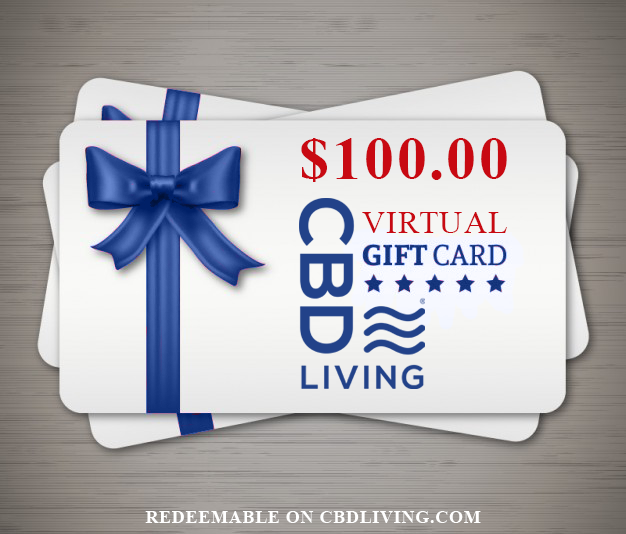 CBDLiving.com Virtual Gift Card $100.00