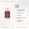CBD Living Gummies 750mg feature card with key product facts