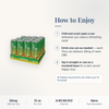 CBD Living Sparkling Water Mango Guava how to use card with step-by-step directions